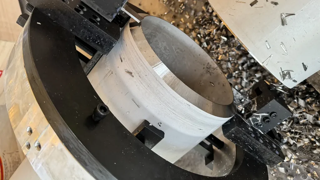 外卡式管道切割坡口机应用